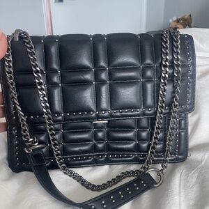 Black Zara purse